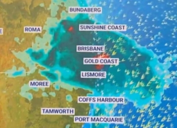 East coast warned to brace for ‘very stormy weather’ as heavy rain, hail, damaging winds forecast over week